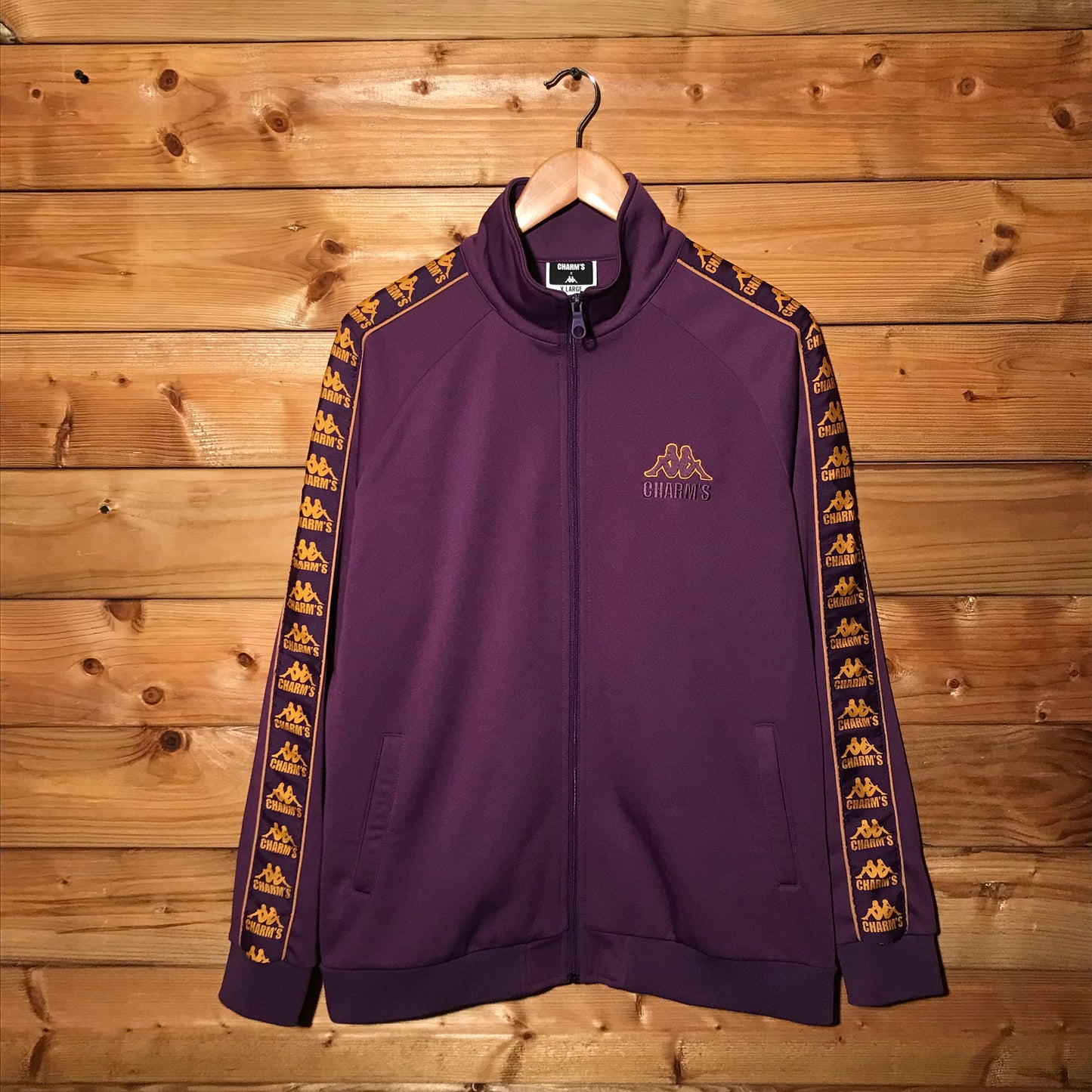 Kappa x Charms Taped track jacket