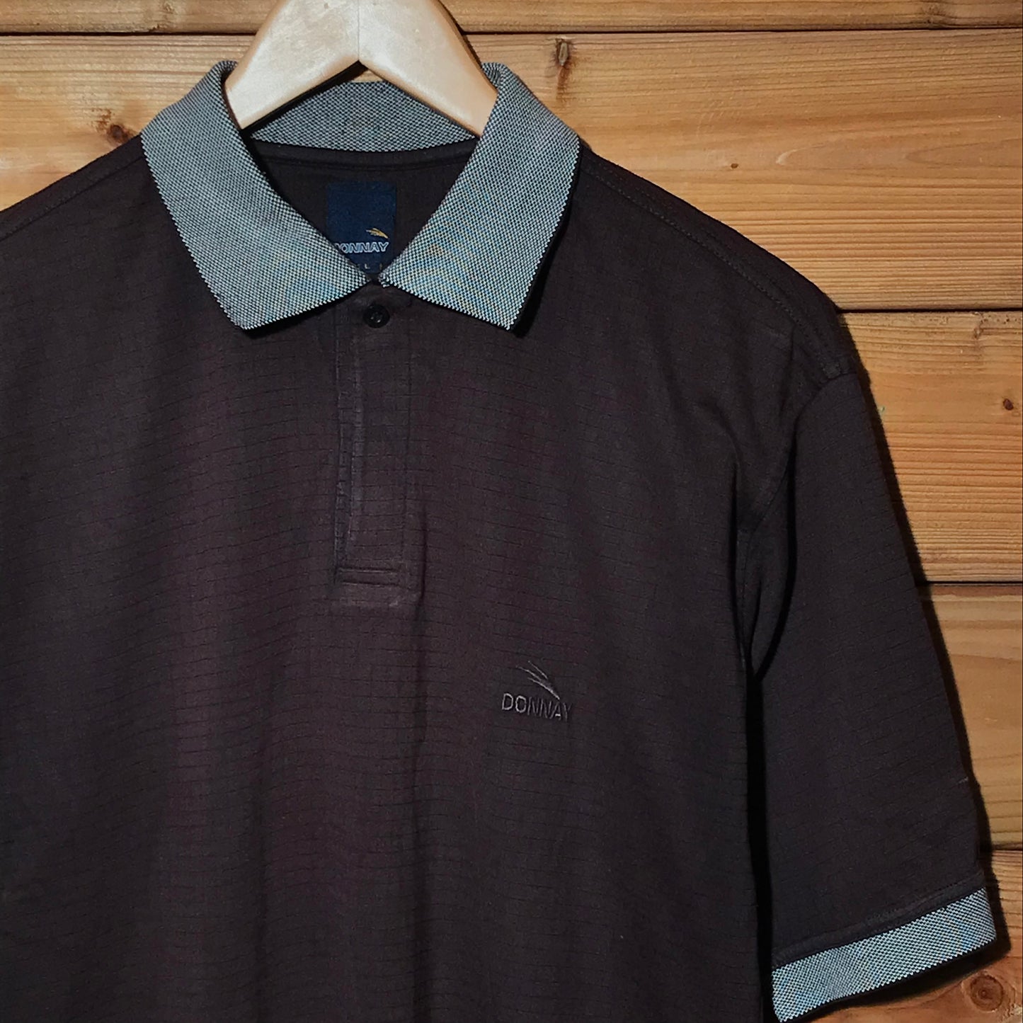 Donnay Grid polo t shirt