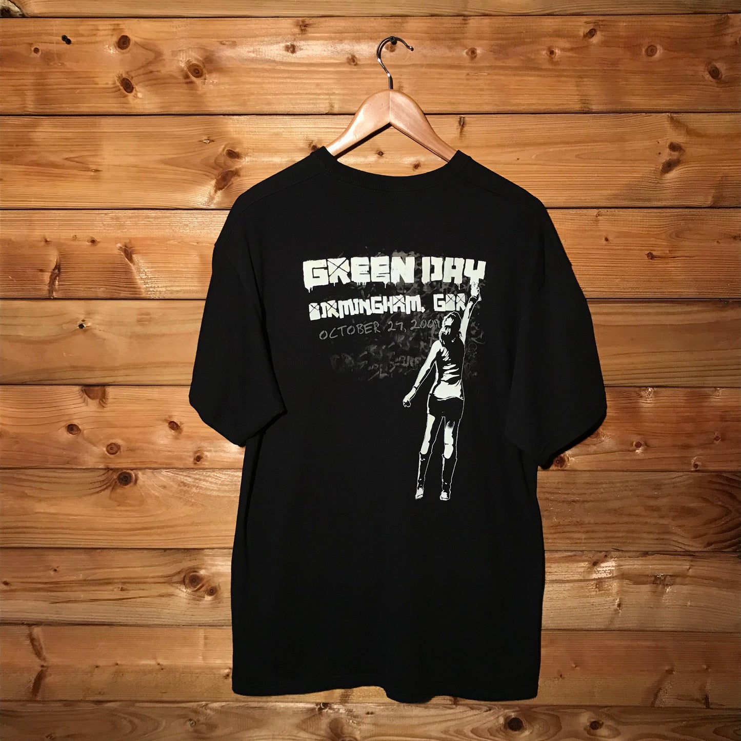 2009 Green Day band t shirt