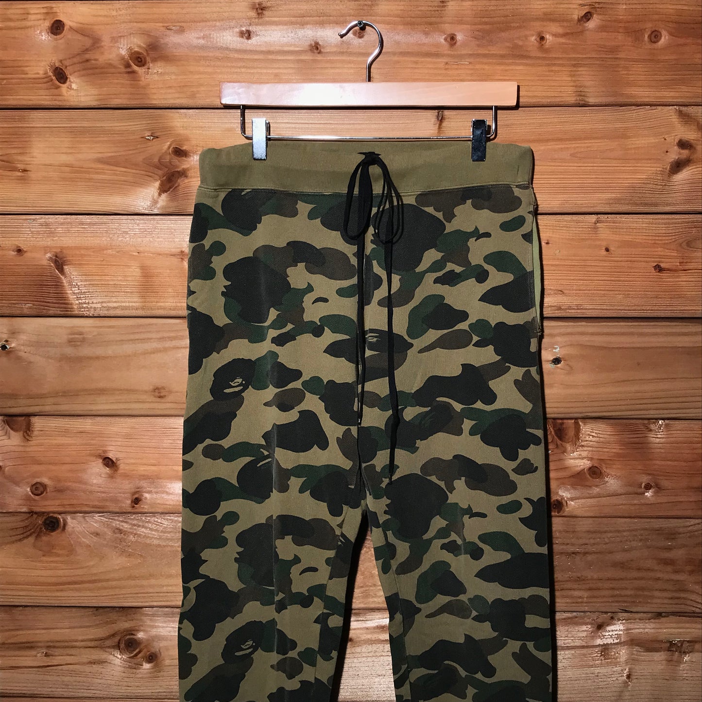 Bape, A Bathing Ape Martime Squadron Camo sweatpants