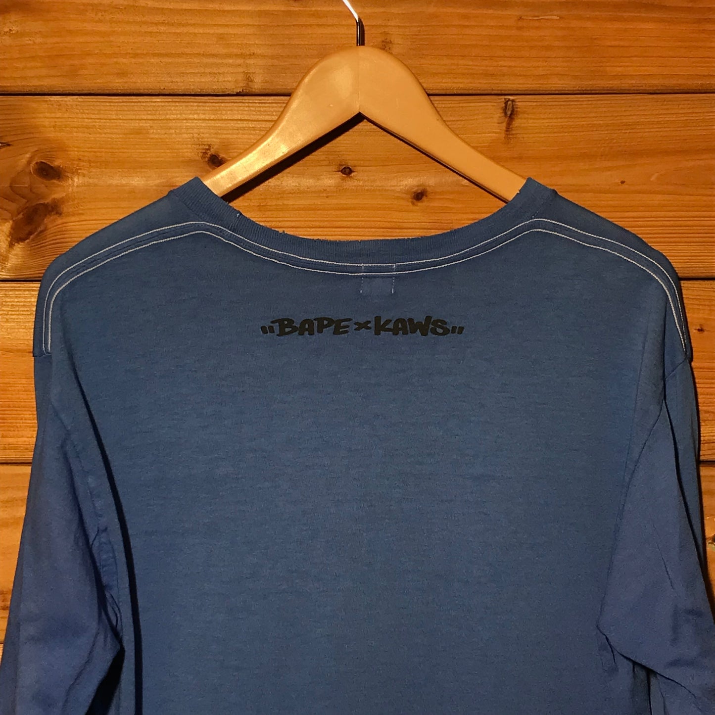 Baby Milo, A Bathing Ape x Kaws long sleeve t shirt