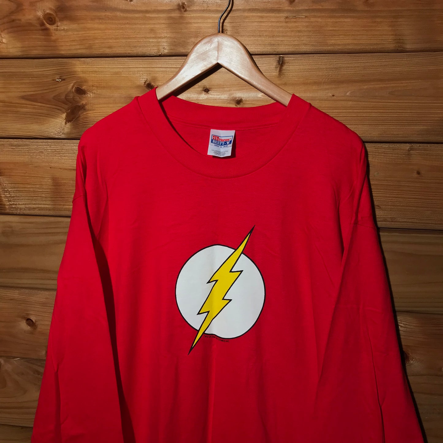 1988 DC Comics The Flash long sleeve t shirt