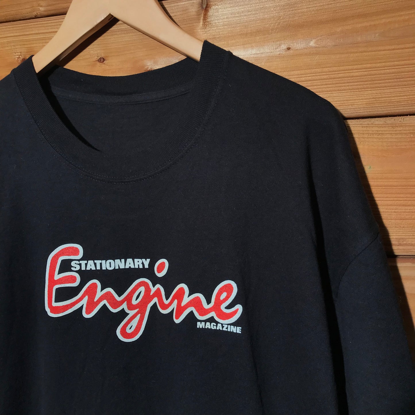 Stationary Engine Magazine Promo t shirt