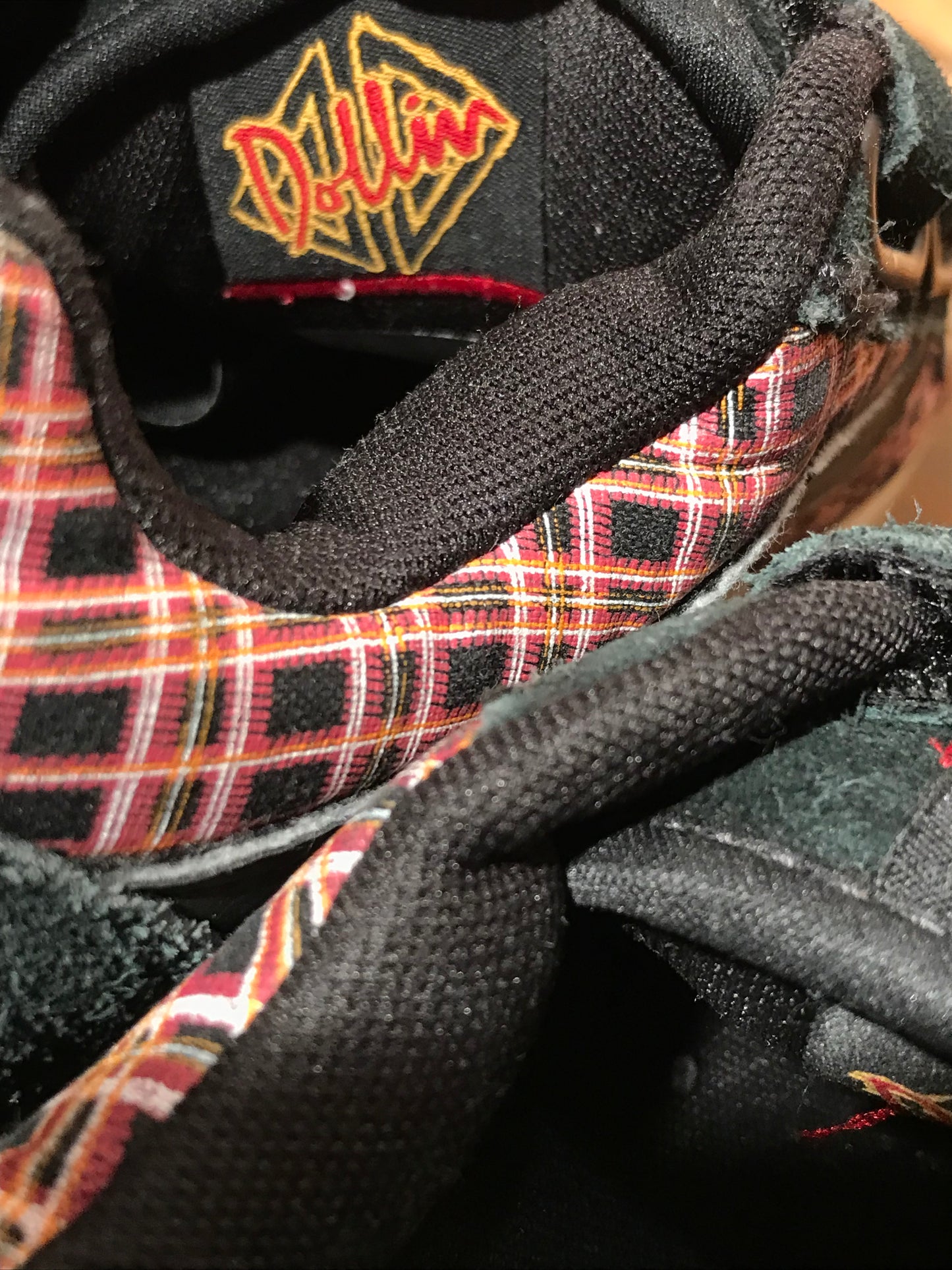 Vans Dustin Dollin Plaid Tartan No Skool