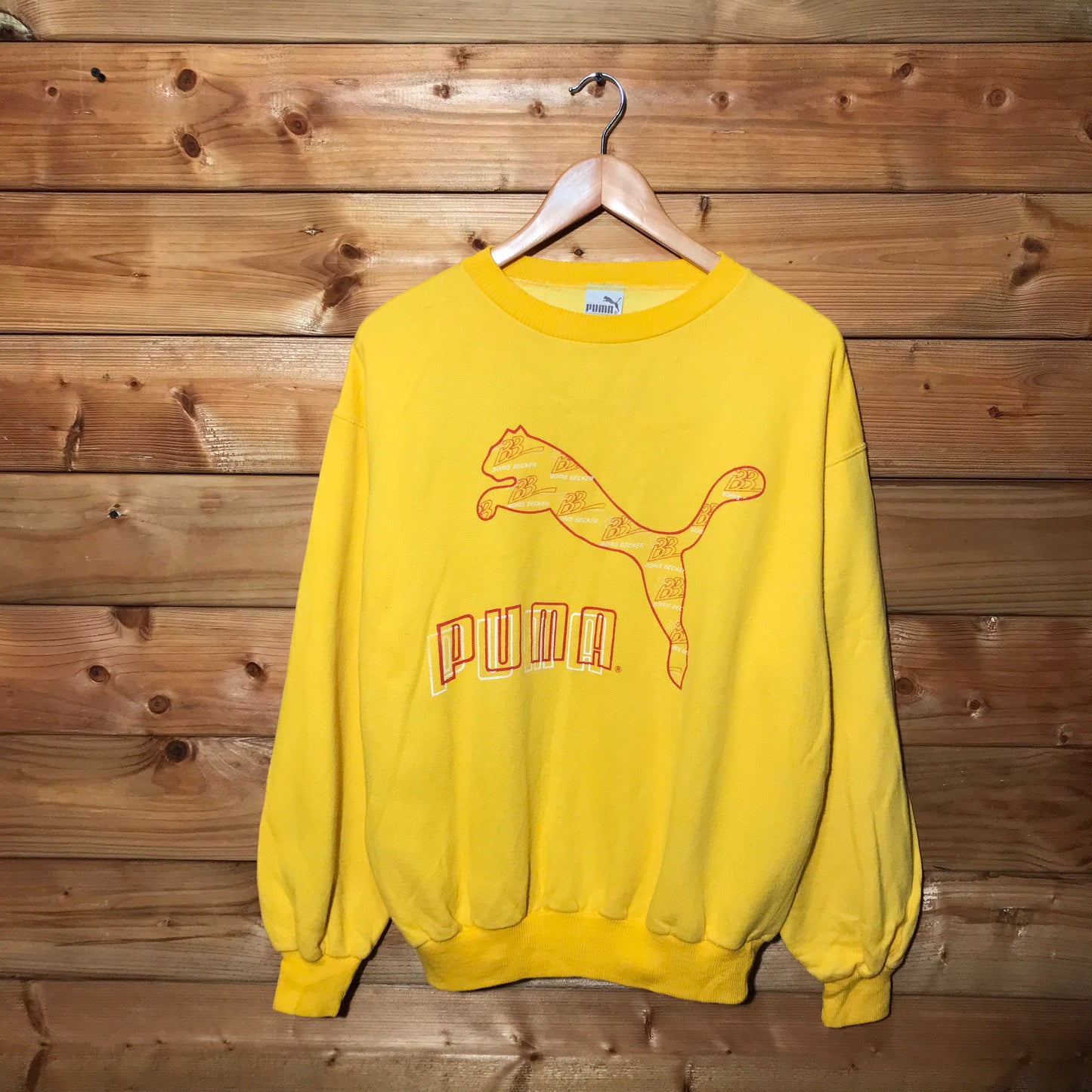90s Puma Boris Becker Borissimo sweatshirt