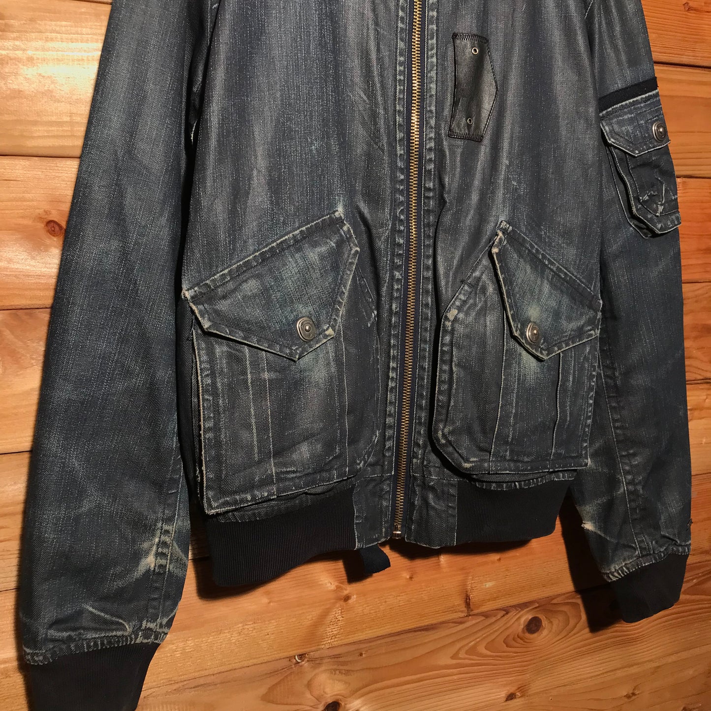 Levis Denim bomber jacket