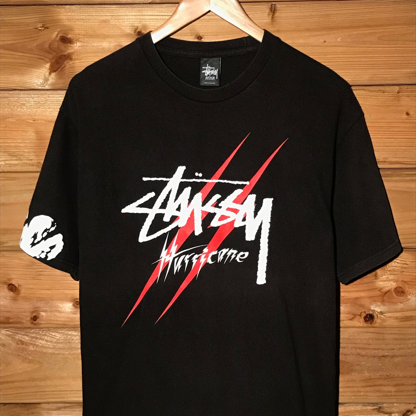 2011 Stüssy Hurricane Collection Script Spellout t shirt