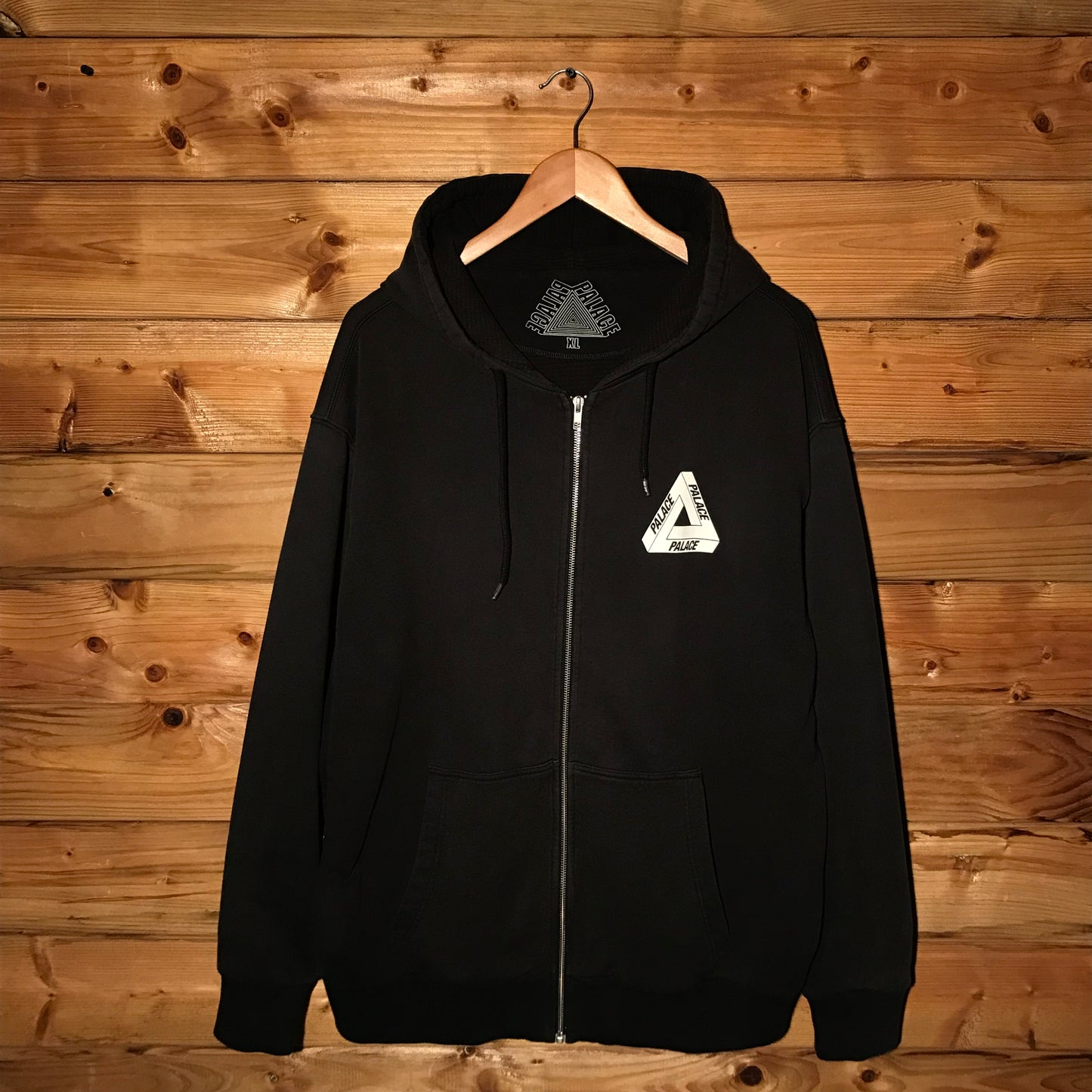 2016 Palace Single Triferg Thermal heavyweight zip up hoodie