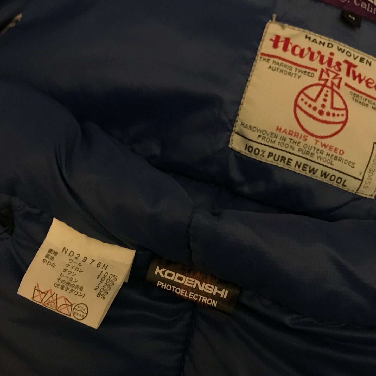 2010 The North Face Purple Label x Harris Tweed gilet