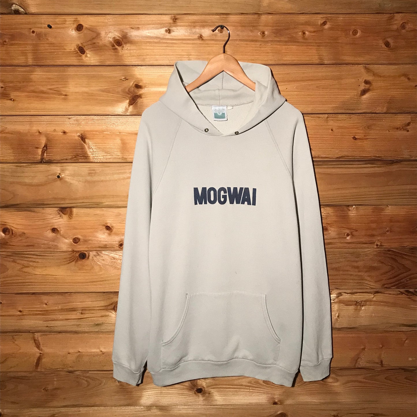 90s Mogwai Centre Spellout Band hoodie