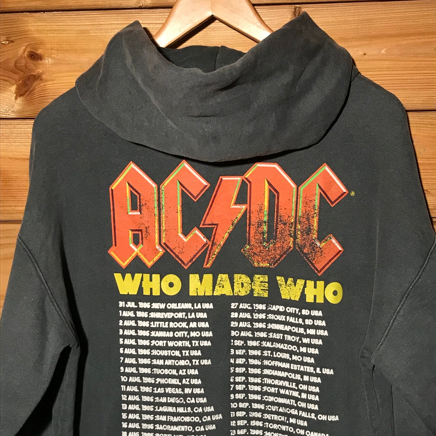 2020 Abercrombie and Fitch x AC/DC Who Made Who hoodie