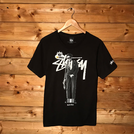 2013 Stüssy x MTV Raps Slick Rick Script Spellout t shirt