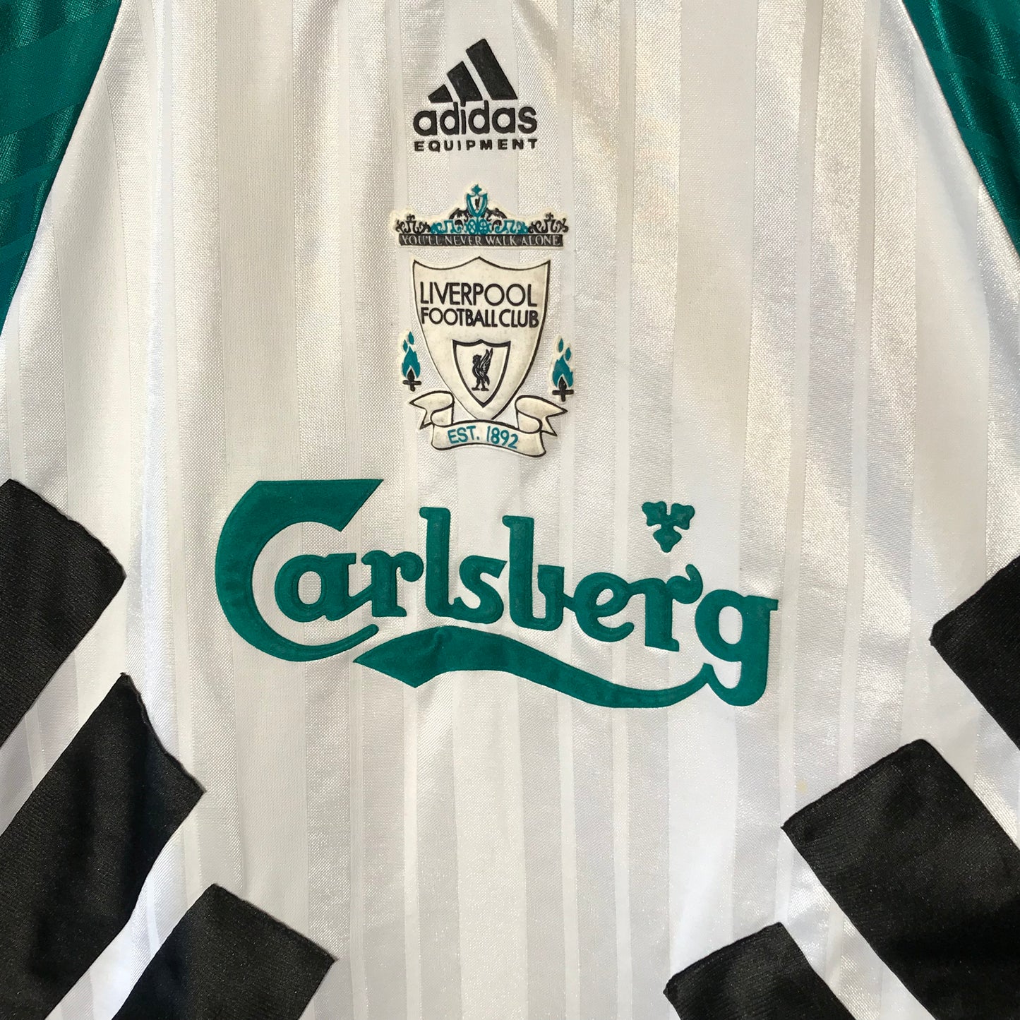 1993 Adidas EQT Liverpool Away t shirt