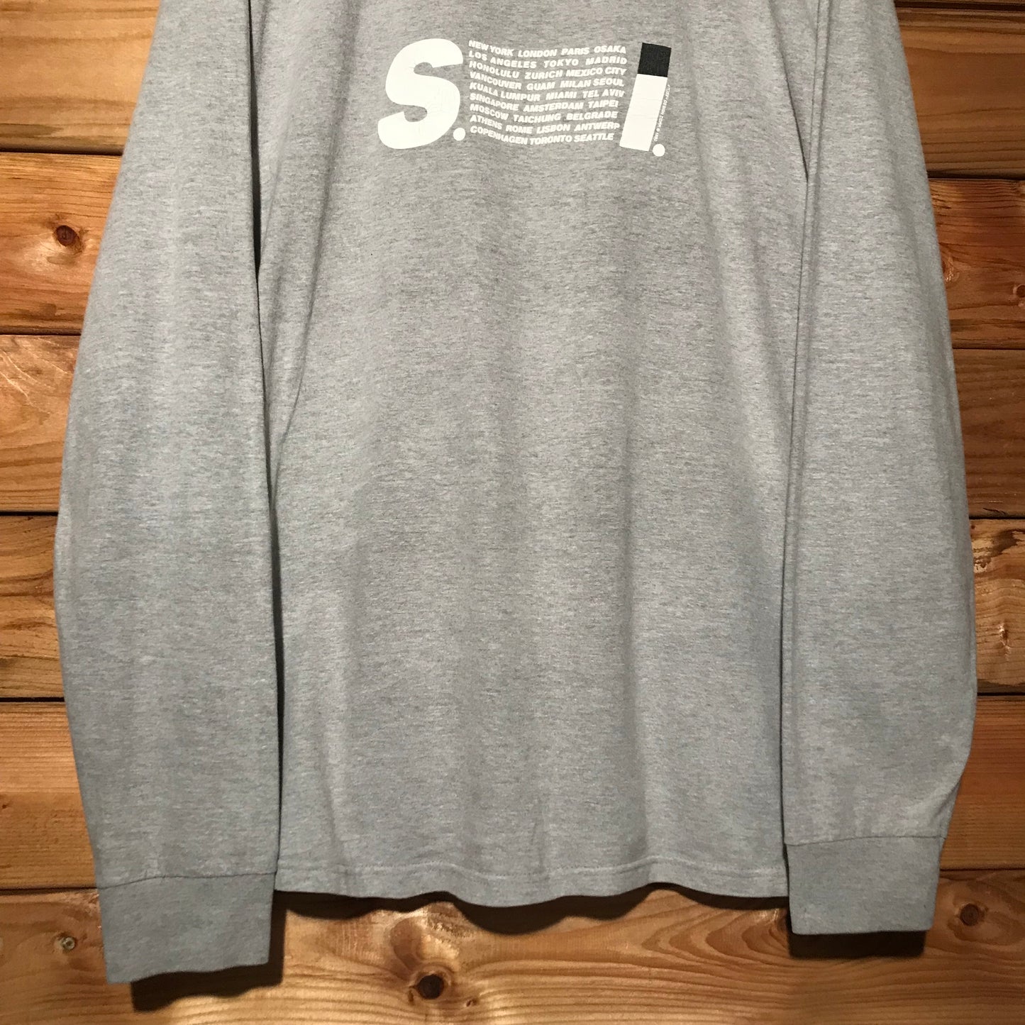 2019 Stüssy Issey Miyake Parody long sleeve t shirt