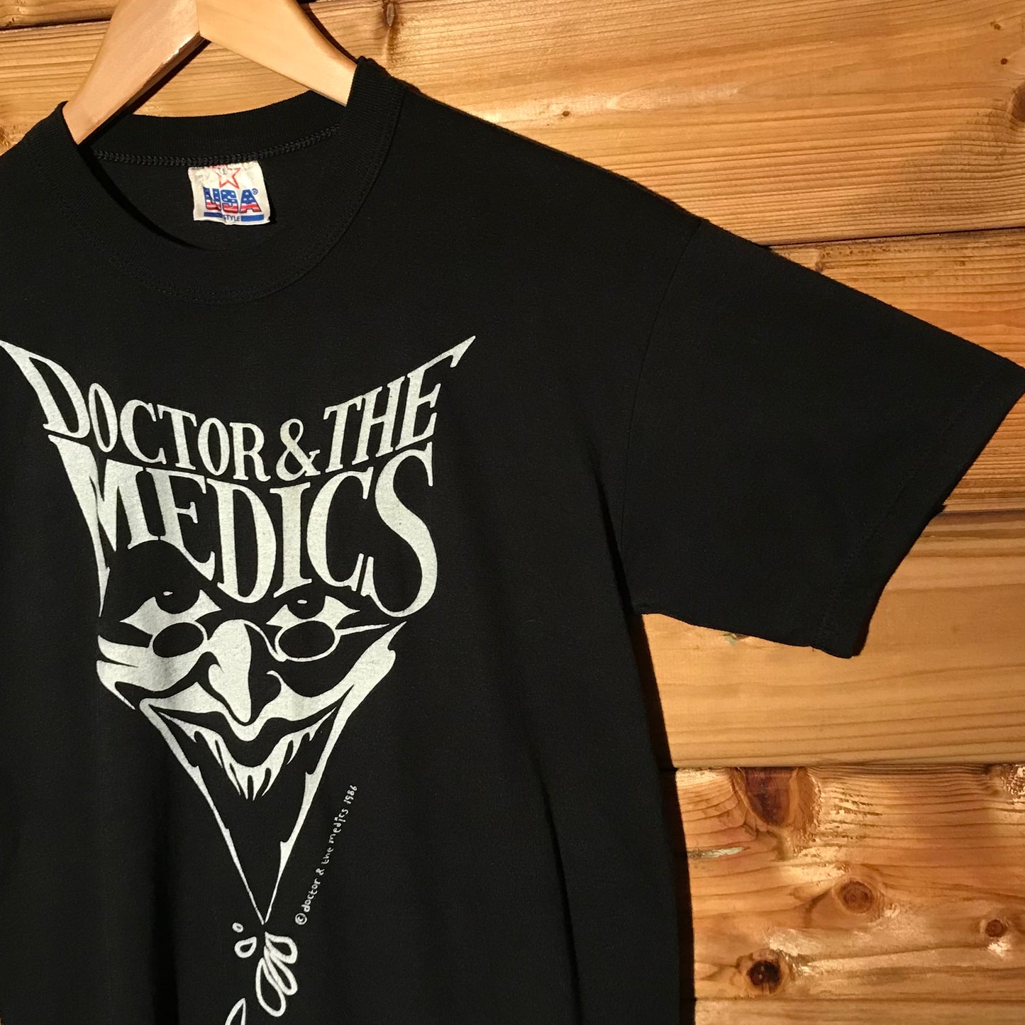 1986 Doctor & The Medics Laughing At The Pieces Album t shirt