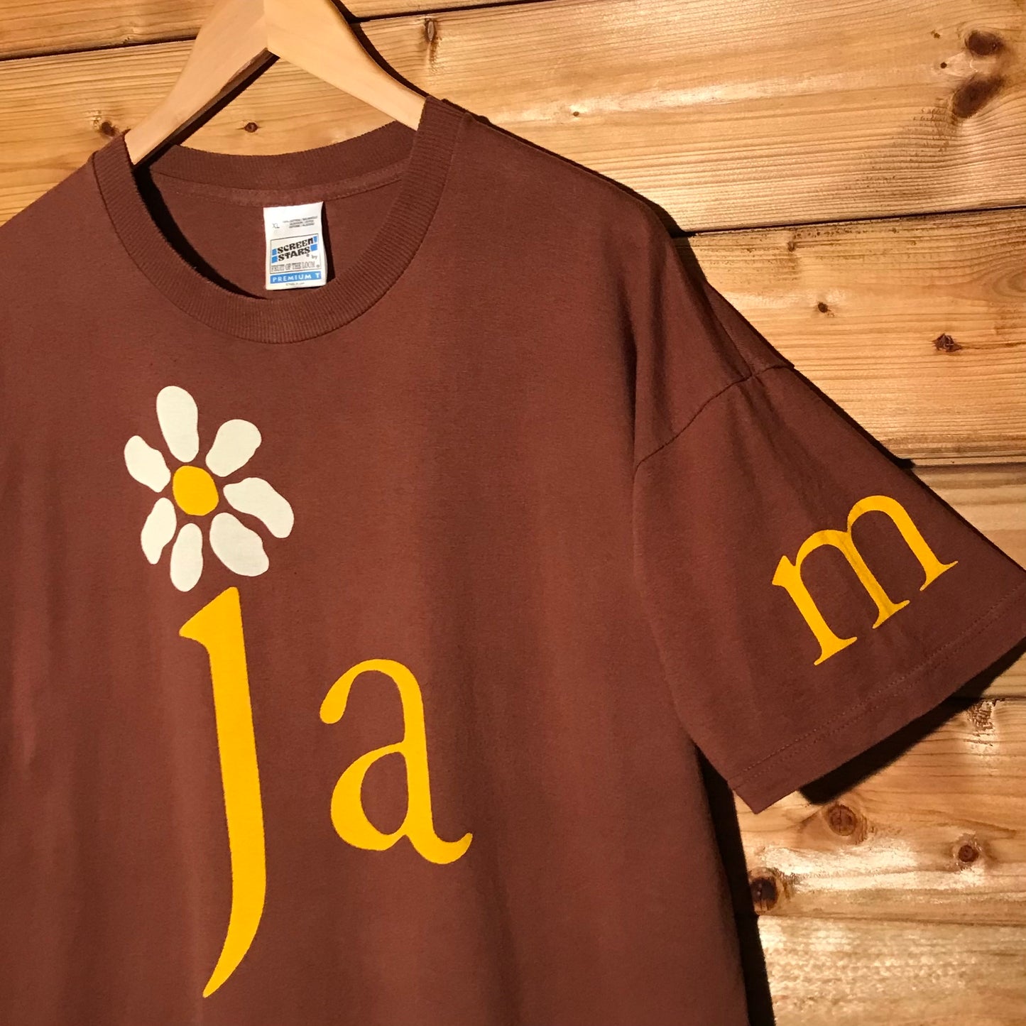 90s James Daisy Wraparound Spellout Band t shirt