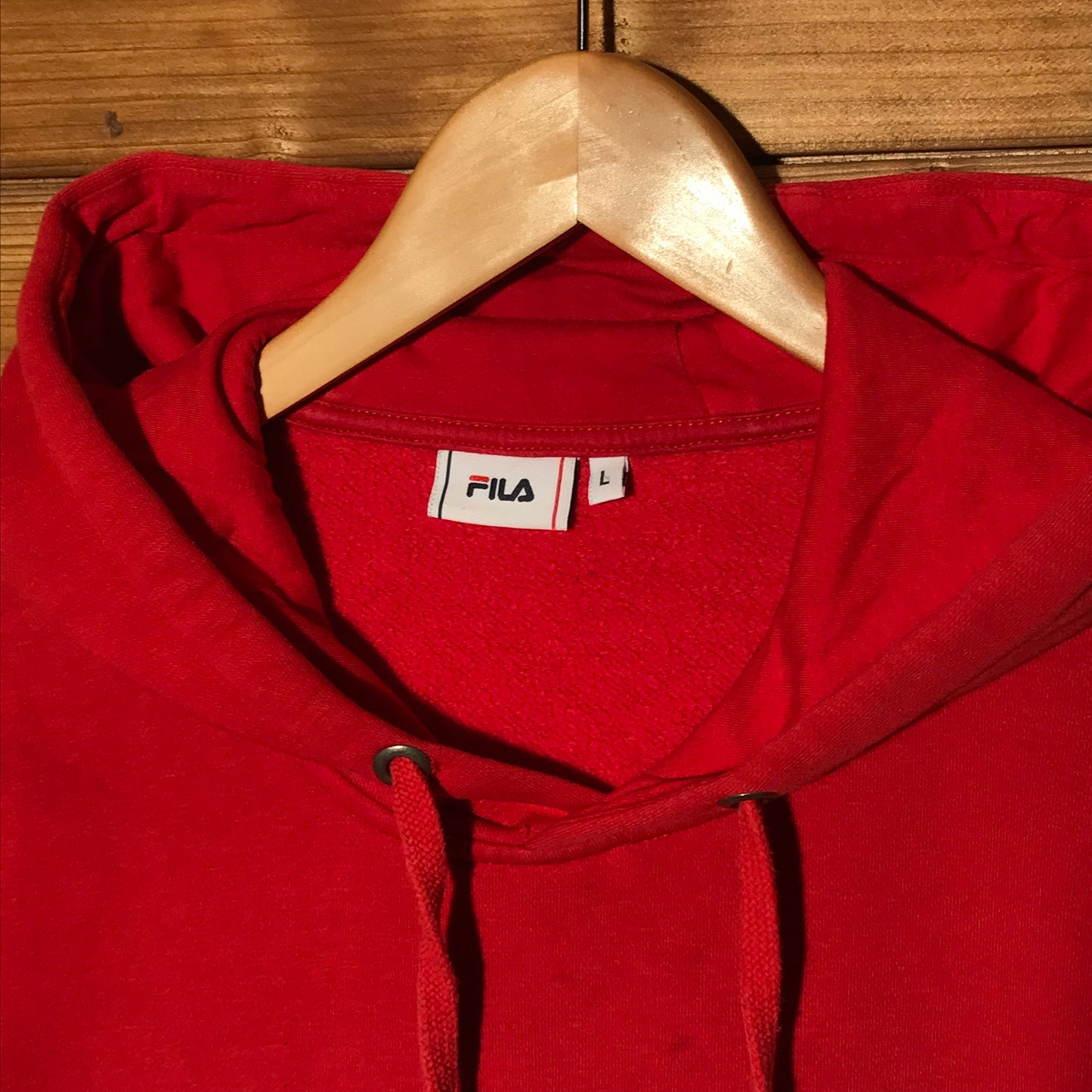 Fila Block Split Spellout hoodie