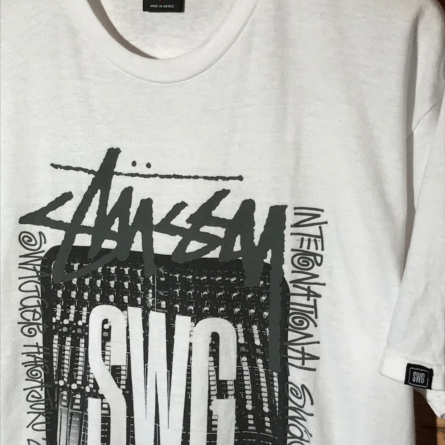 2010 Stüssy x Swagger SWG t shirt