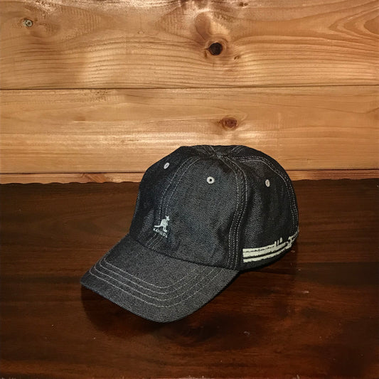 Kangol Wrapped Spellout denim cap