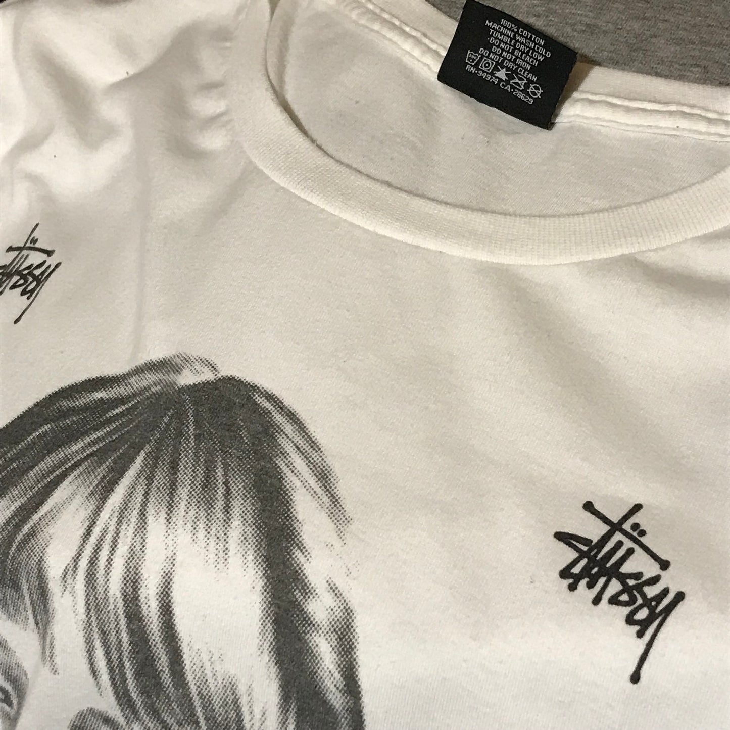 2016 Stüssy x DSM Sunset Girl Face t shirt