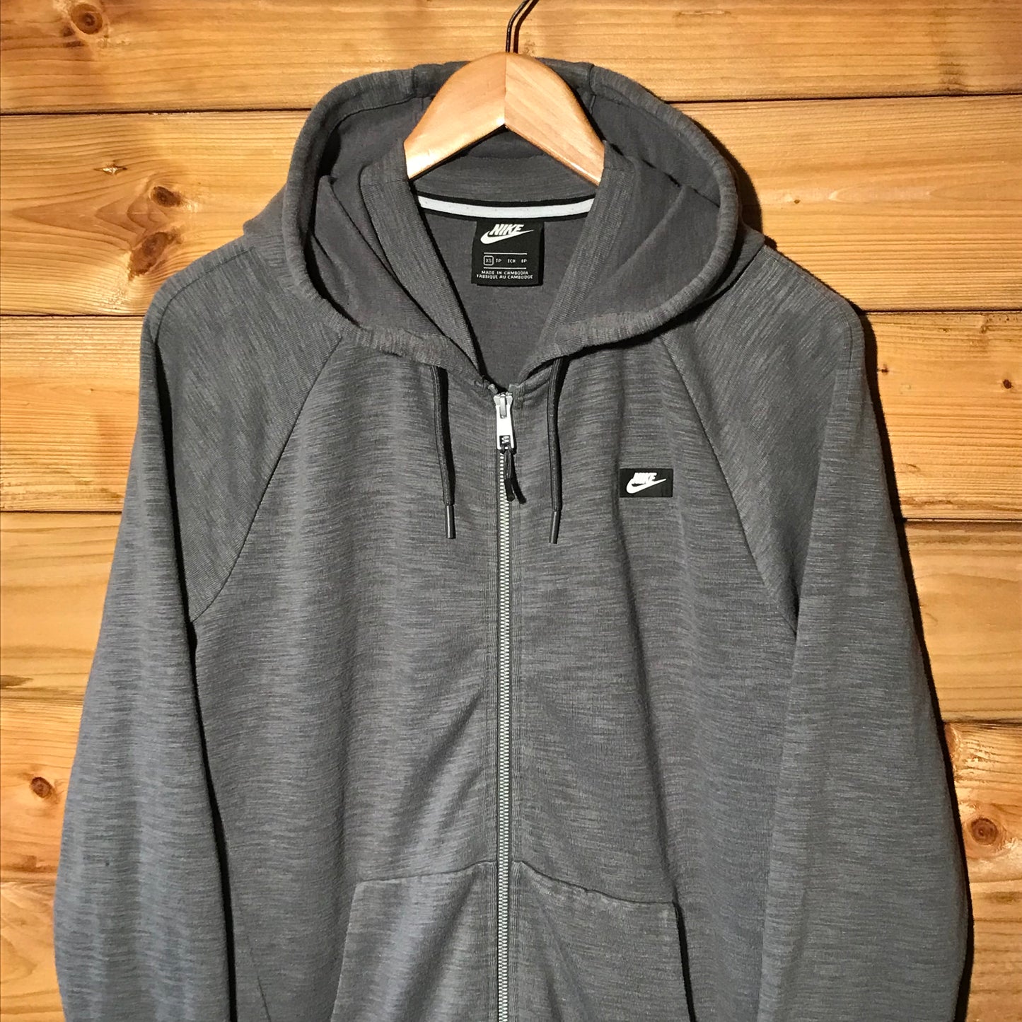 Nike Box Swoosh Essentials zip up hoodie