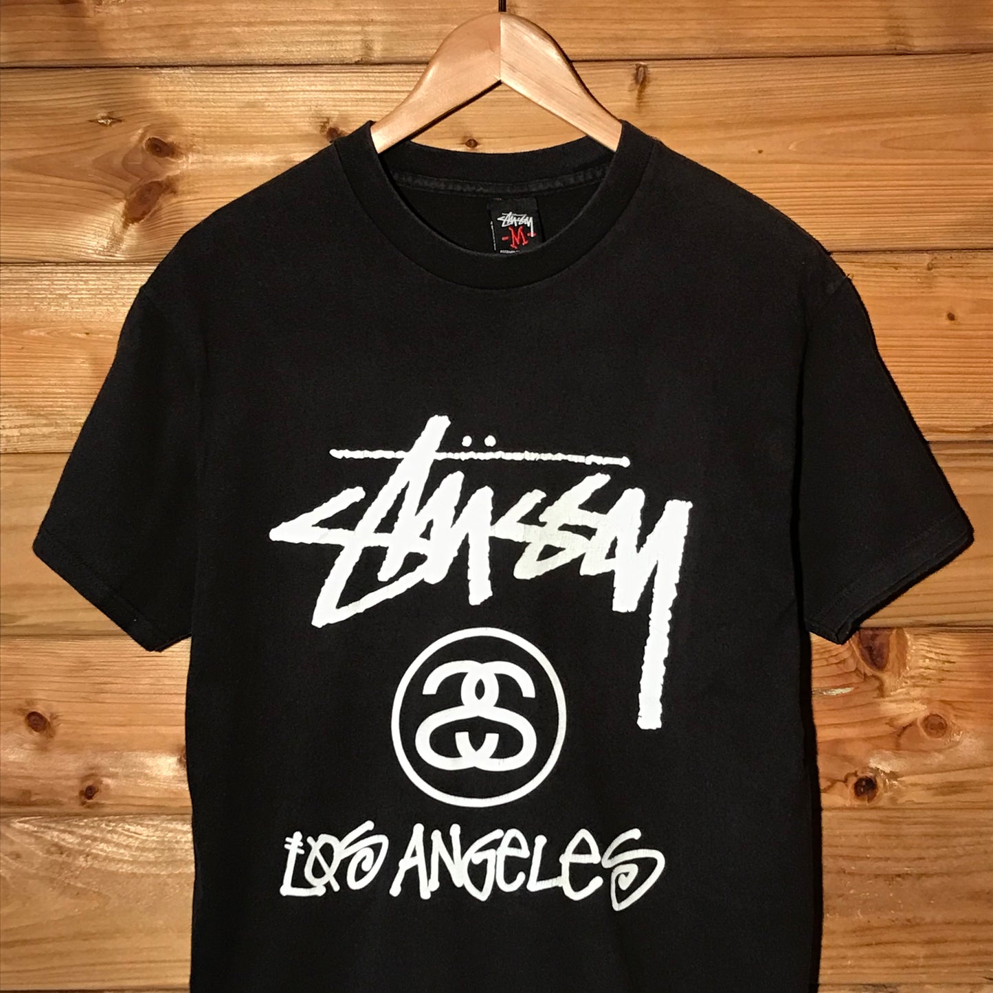 Stüssy Los Angeles Script Spellout t shirt