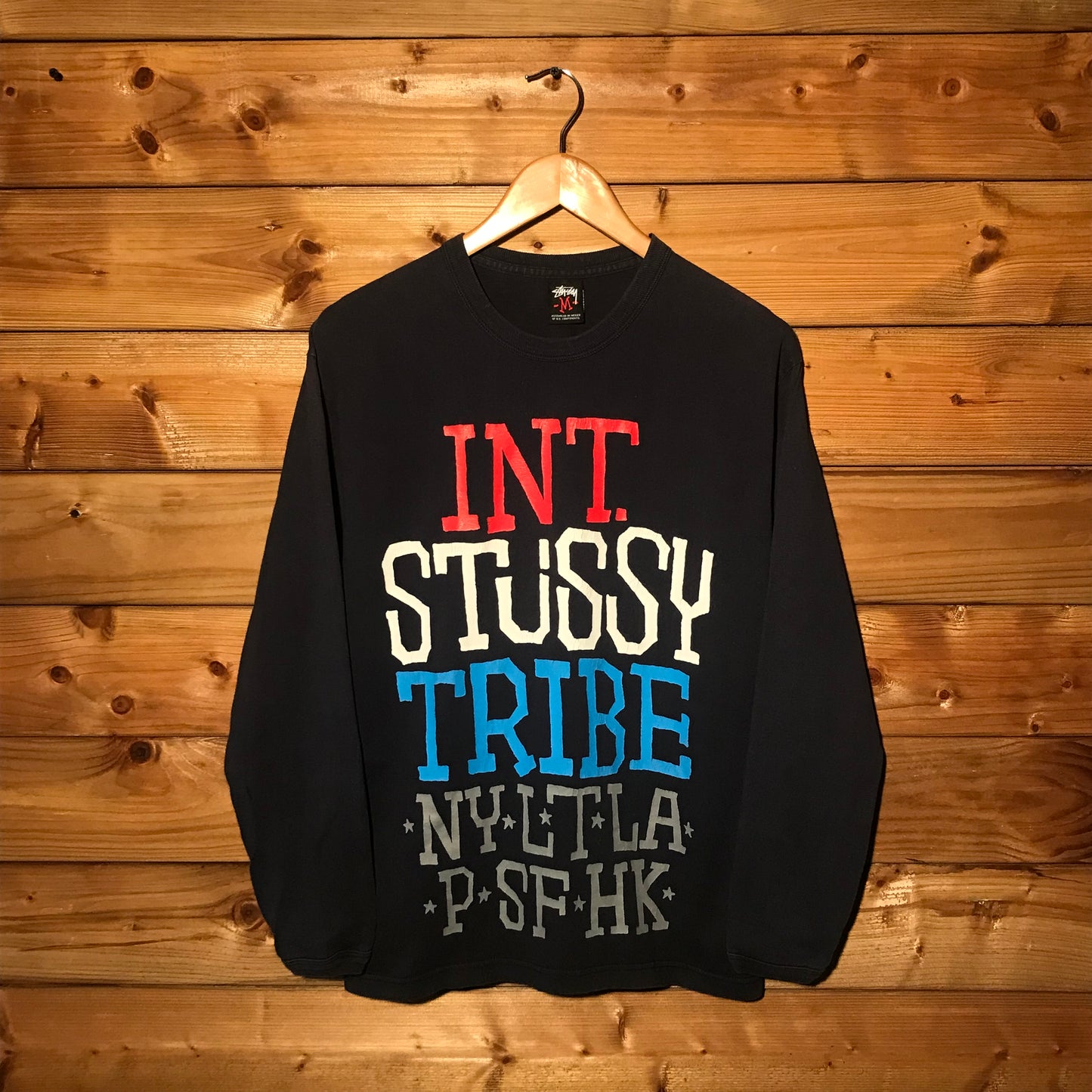 Stüssy International Tribe NYTLA PSFHK long sleeve t shirt