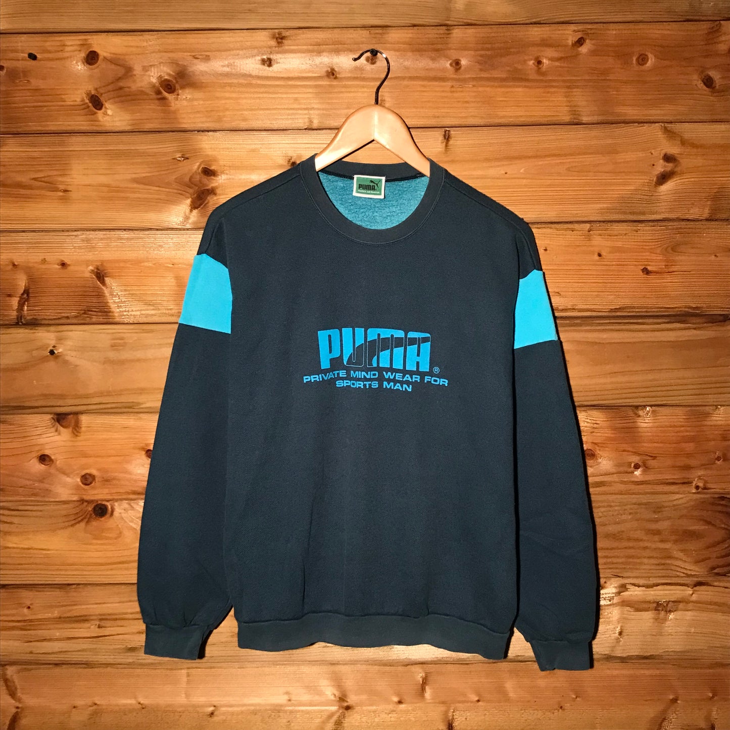 80s Puma Private Mind Wear For Sports Man sweatshirt