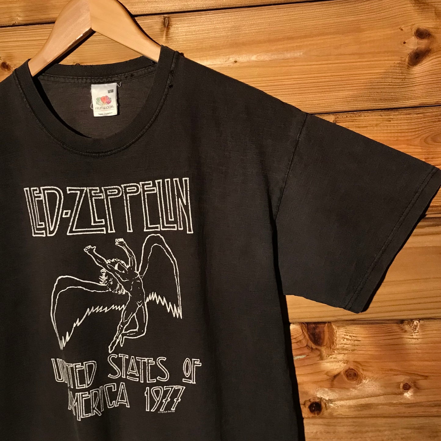 2000 1977 Led Zeppelin North American Tour t shirt