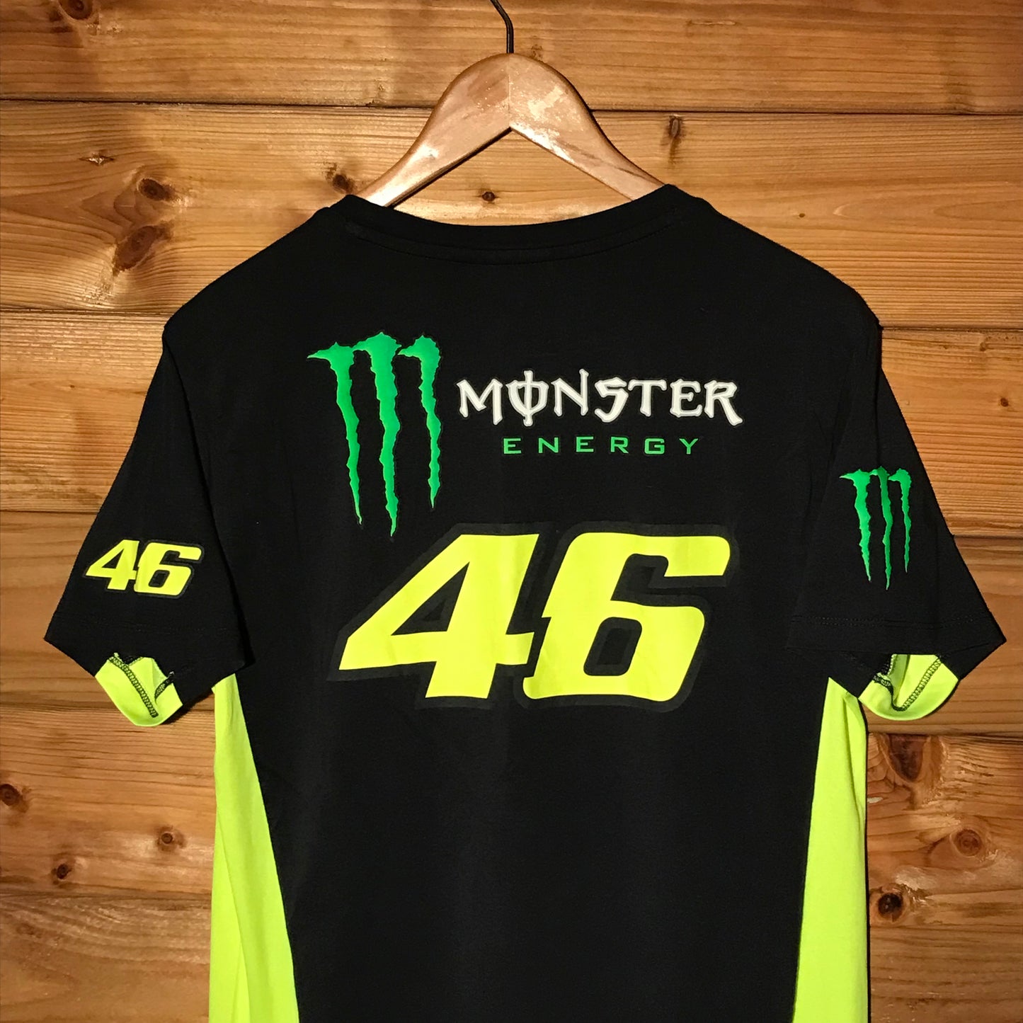 Valentino Rossi 46 Monster Energy Sponsor t shirt