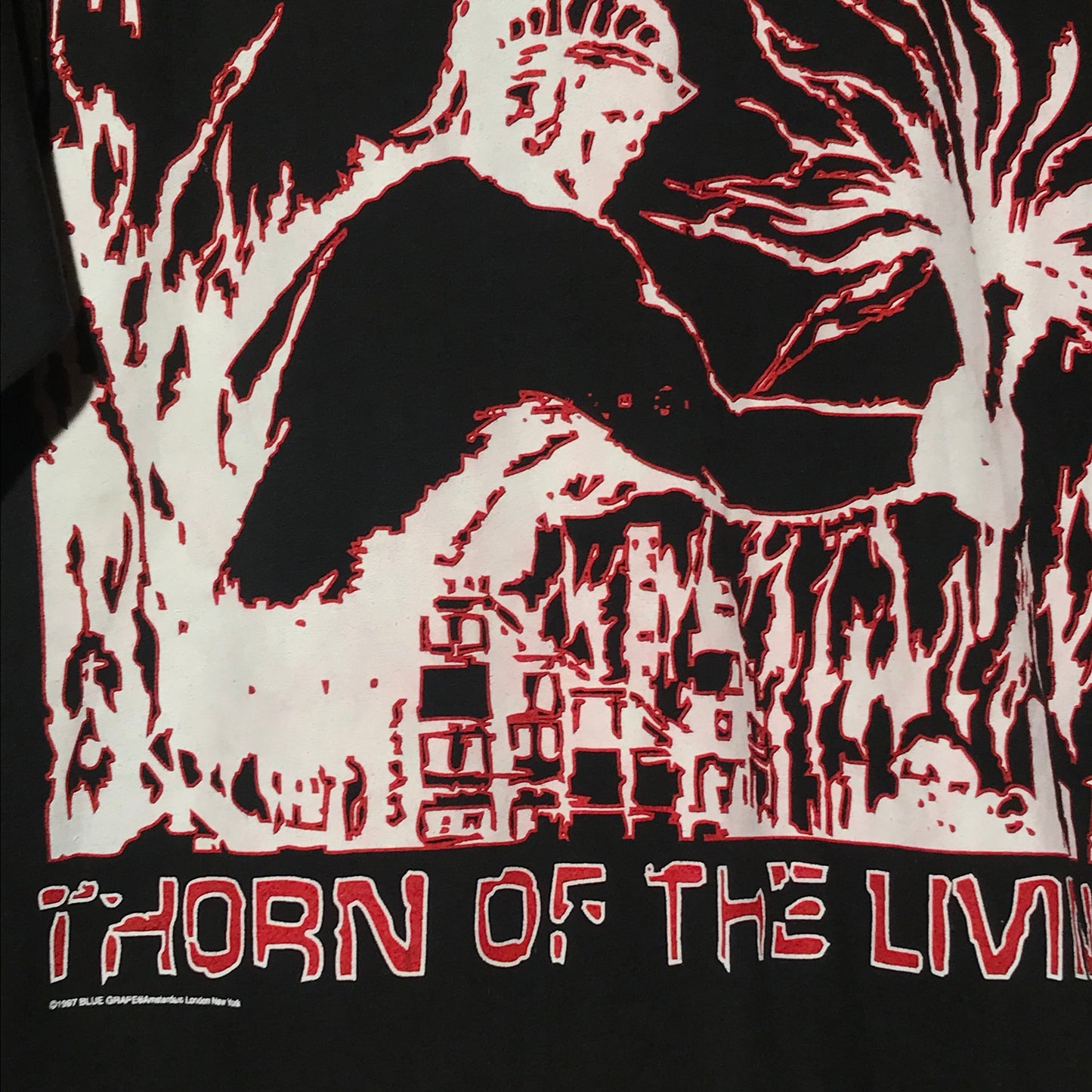 1997 Deviate Thorn Of The Living Album t shirt