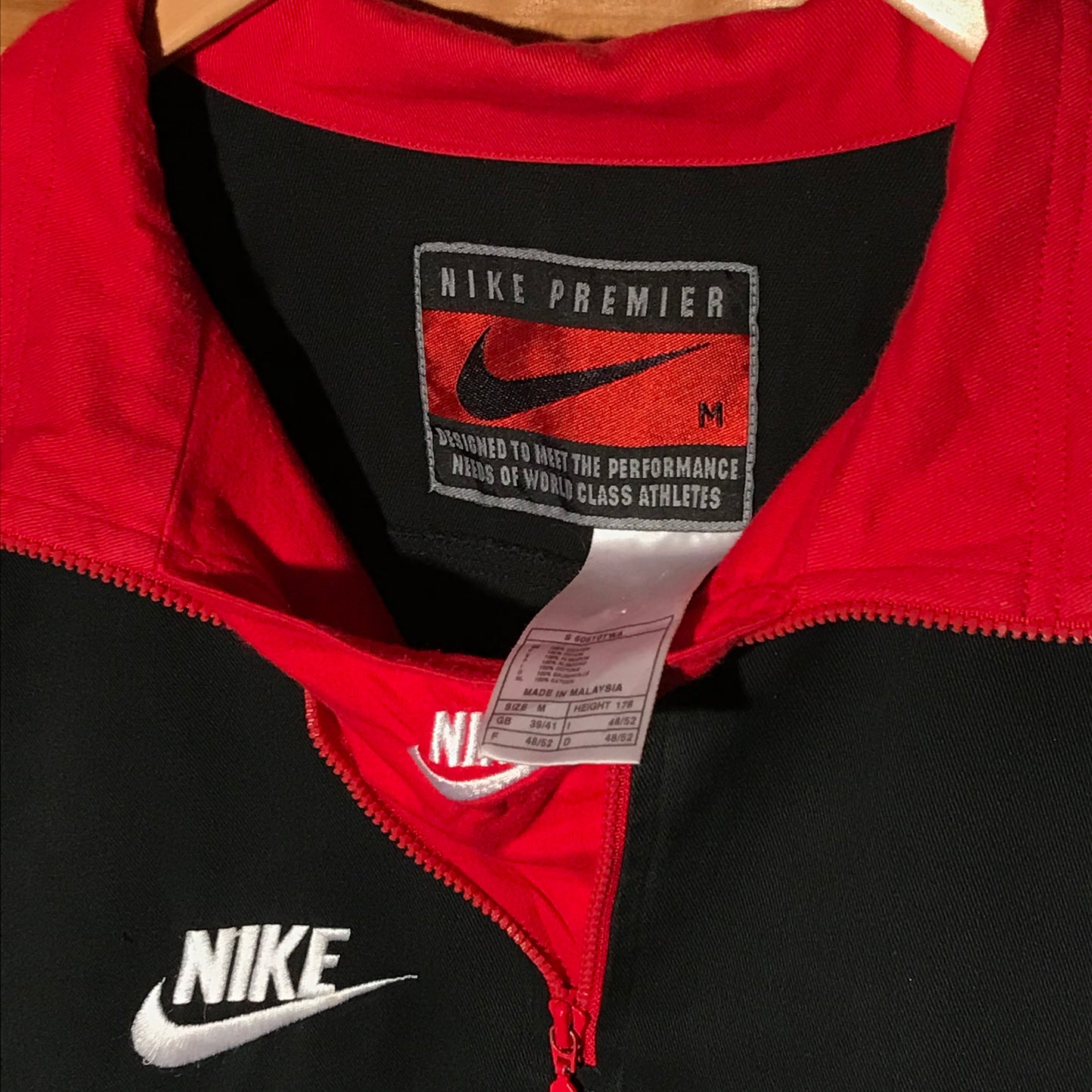 90s Nike Premier Drill quarter zip sweatshirt