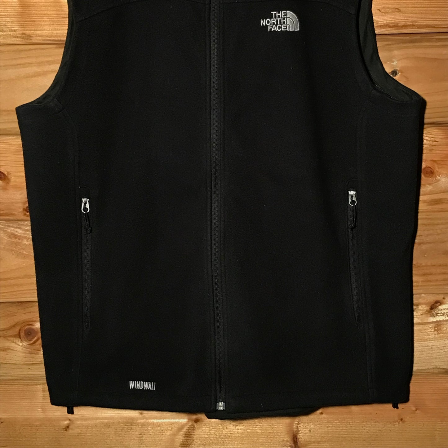 The North Face Windwall zip up gilet jacket