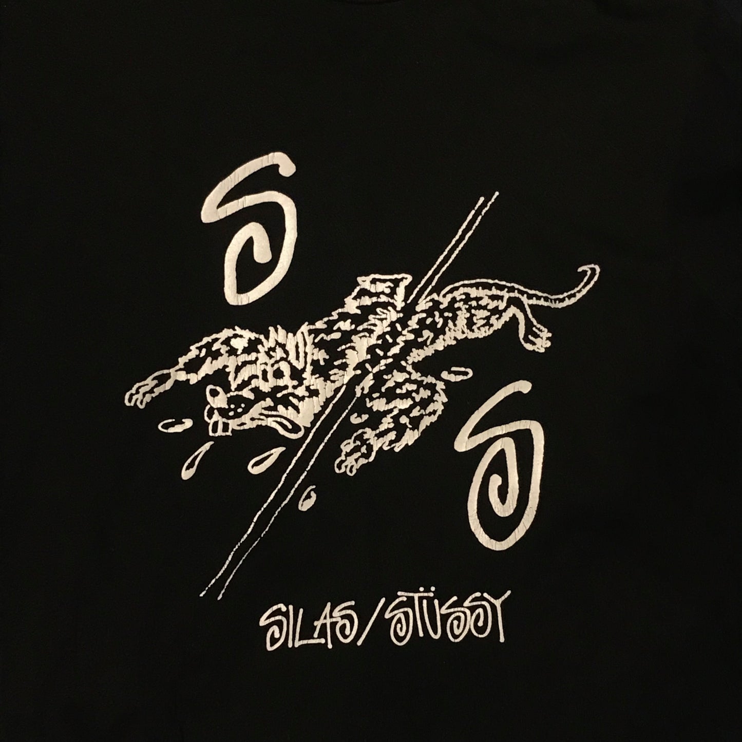 Stüssy x Silas Roadkill Glow In The Dark t shirt