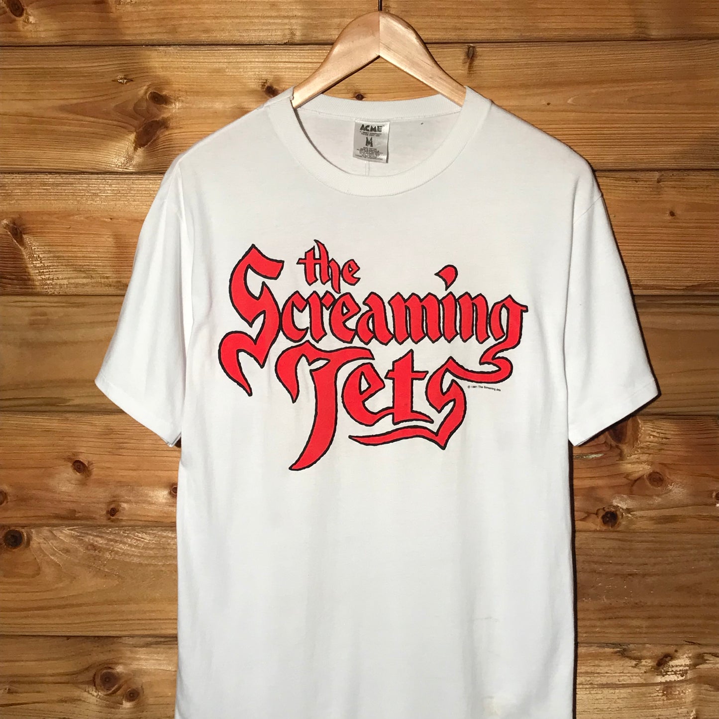 1991 The Screaming Jets Something Wicked Tour t shirt