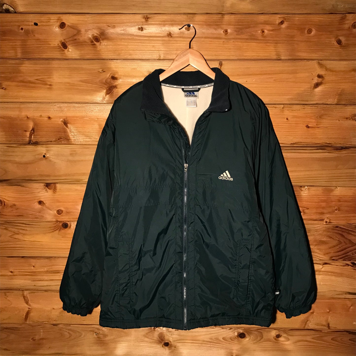 1999 Adidas Essentials Fleece Lined down jacket