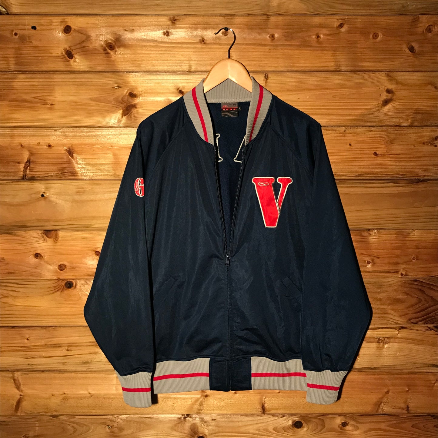 90s Vans V Logo track jacket