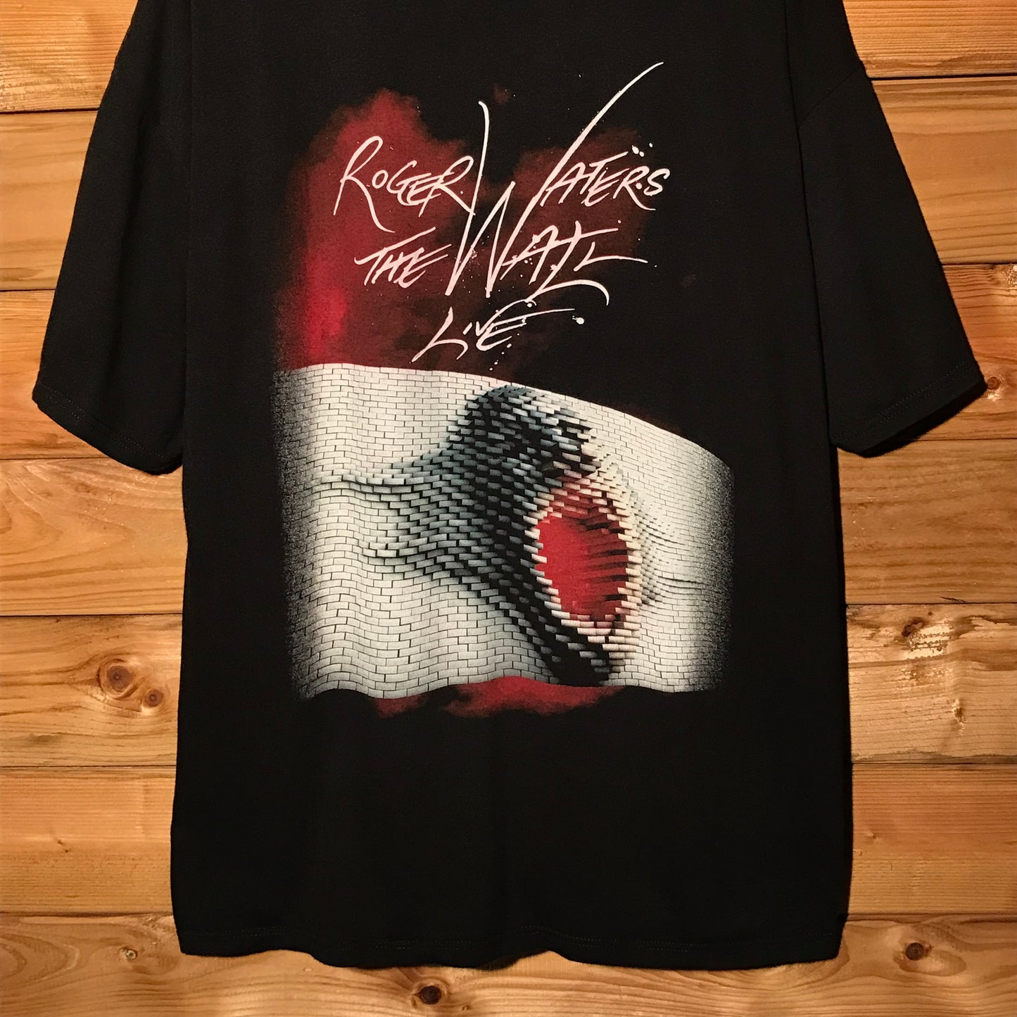 2011 Roger Waters The Wall Live Europe Tour t shirt