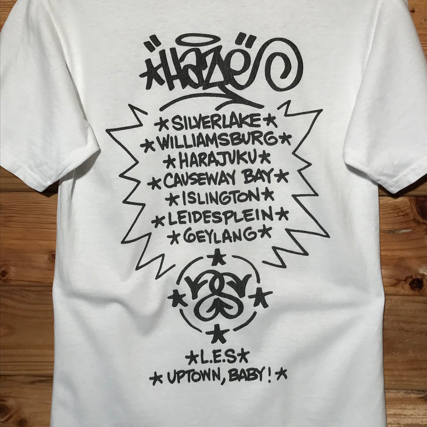 2006 Stüssy x Eric Haze World Tour t shirt