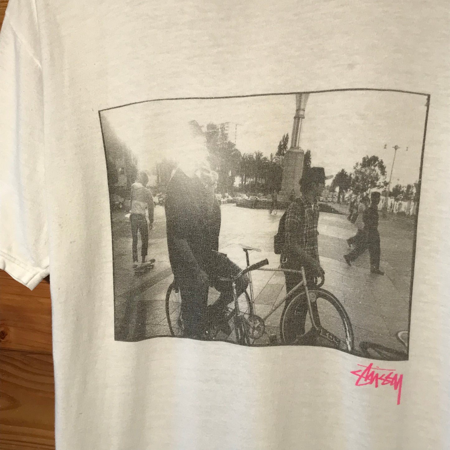 2011 Stüssy x Bike'N'Shit Photo t shirt