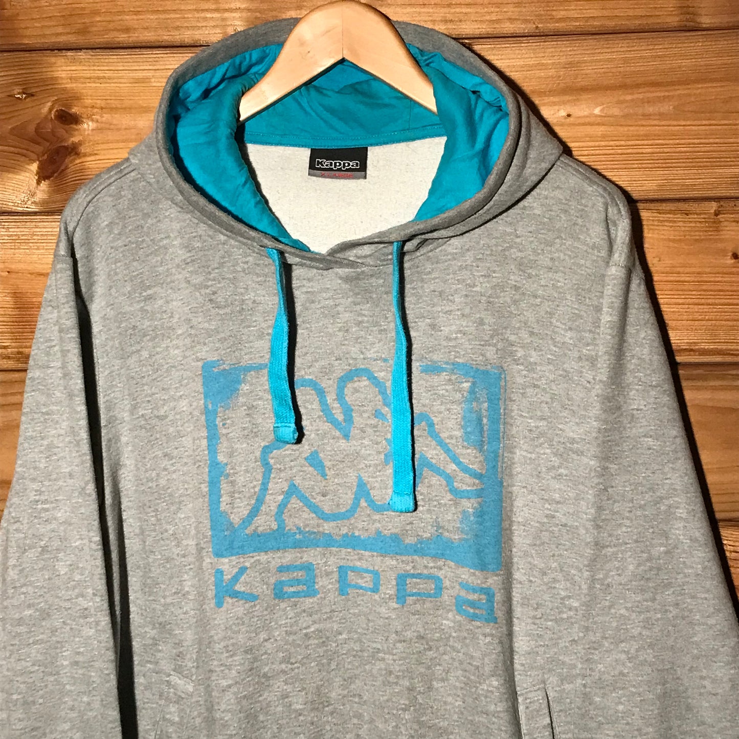 Kappa Centre Spellout Boxed Logo hoodie