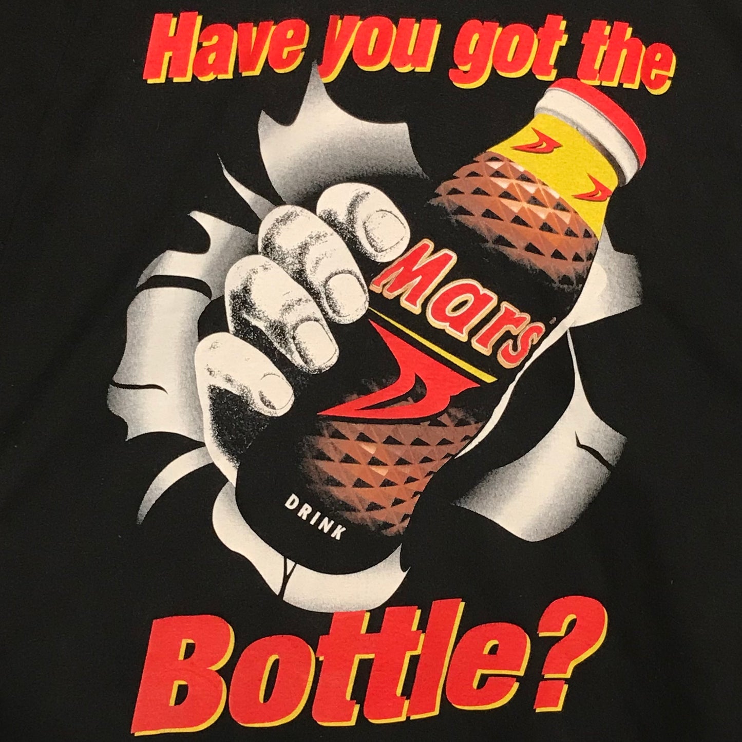 90s Have You Got The Mars Bottle? Promo t shirt