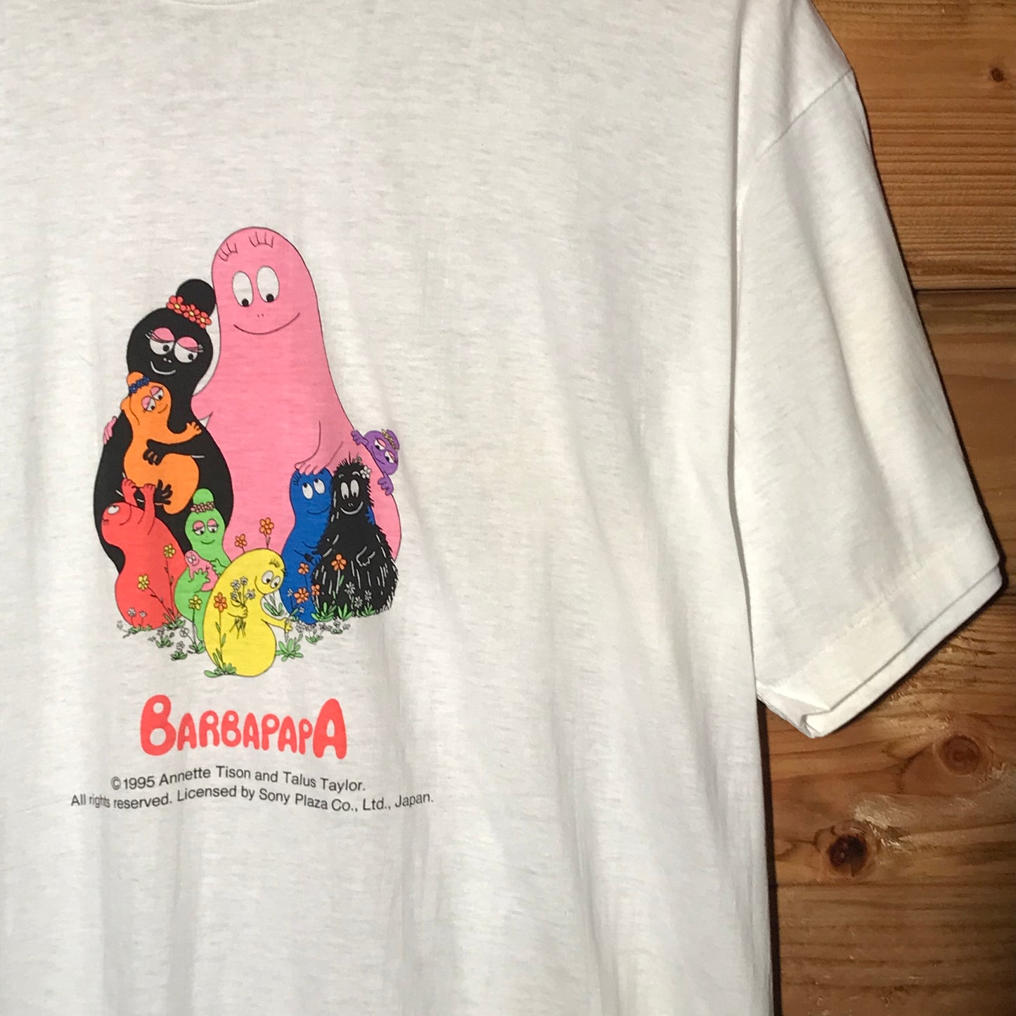 1995 Barbapapa Cartoon Character Promo t shirt