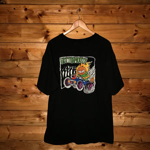 90s Guttermouth Pumpkin Head Hot Rodder Band t shirt