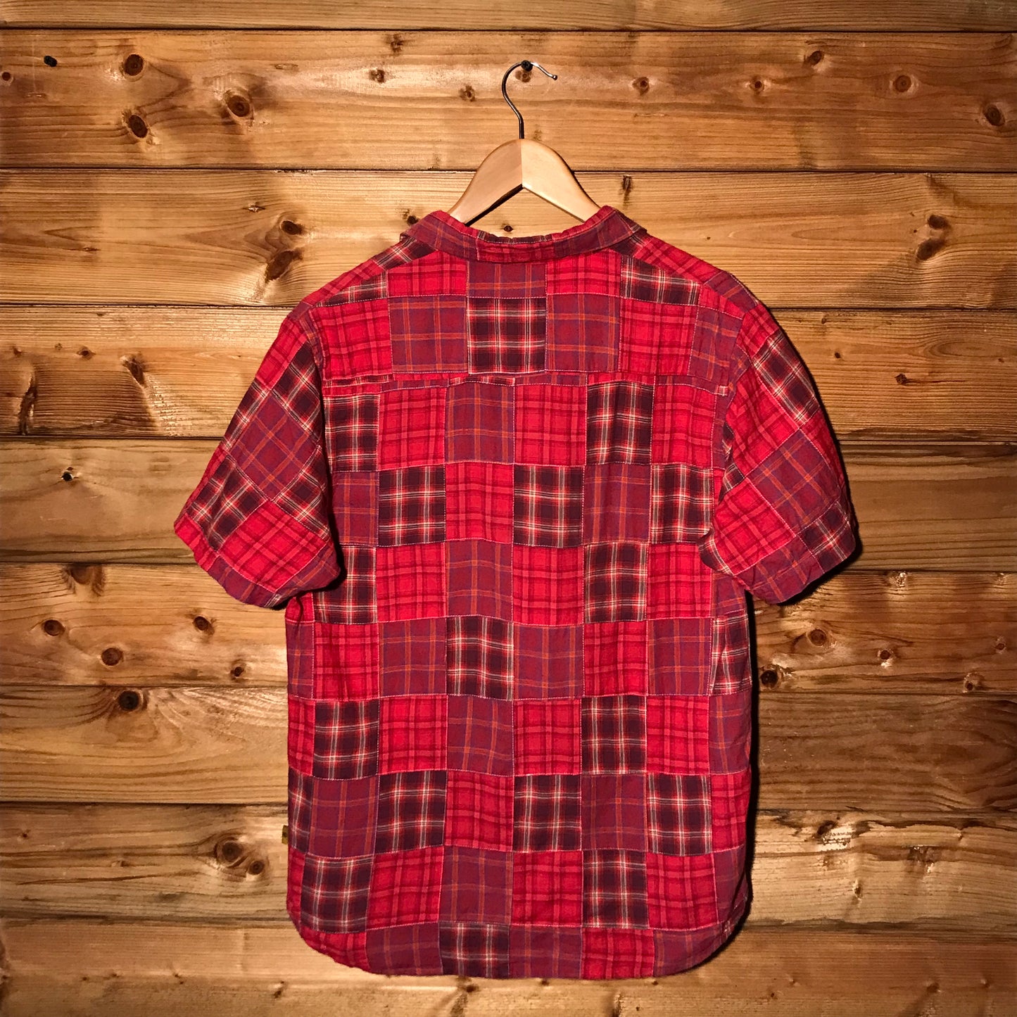 Stüssy Plaid Tartan Squared short sleeve button up shirt