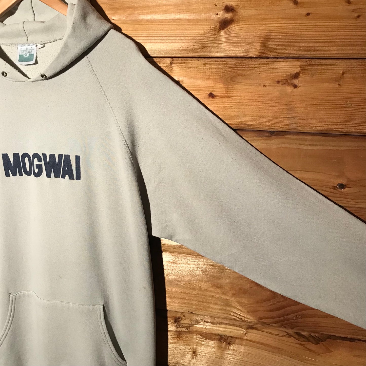 90s Mogwai Centre Spellout Band hoodie