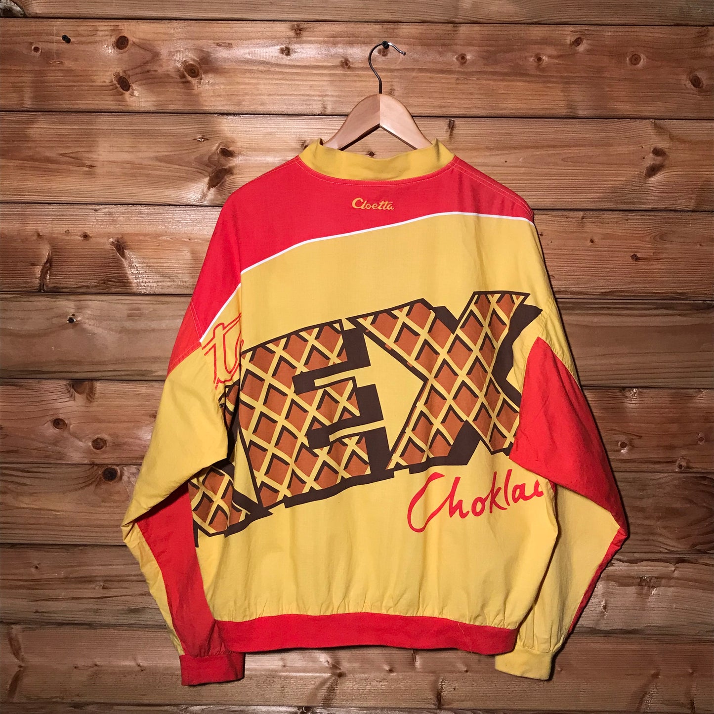 90s Cloetta Kex Choklad Promo bomber jacket