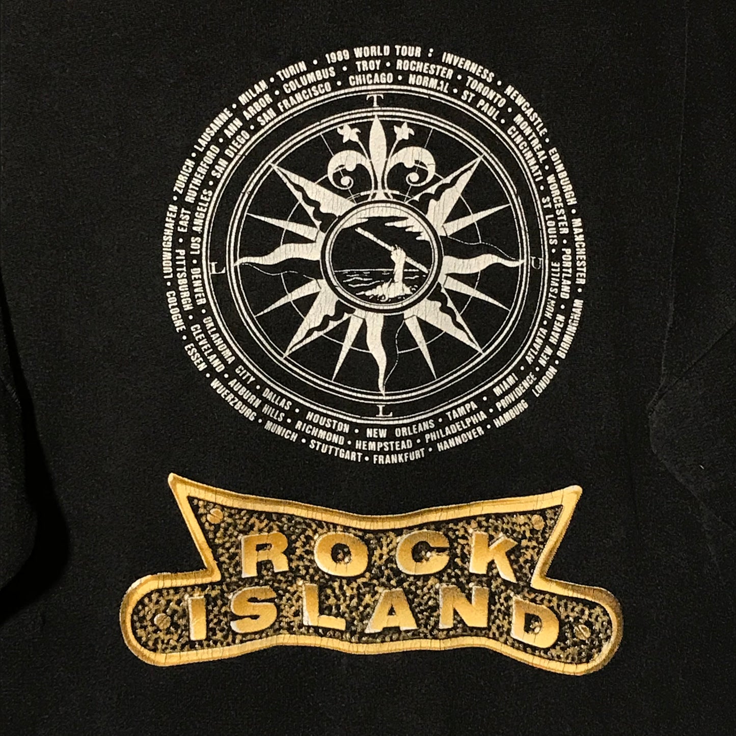 1989 Jethro Tull Rock Island World Tour sweatshirt