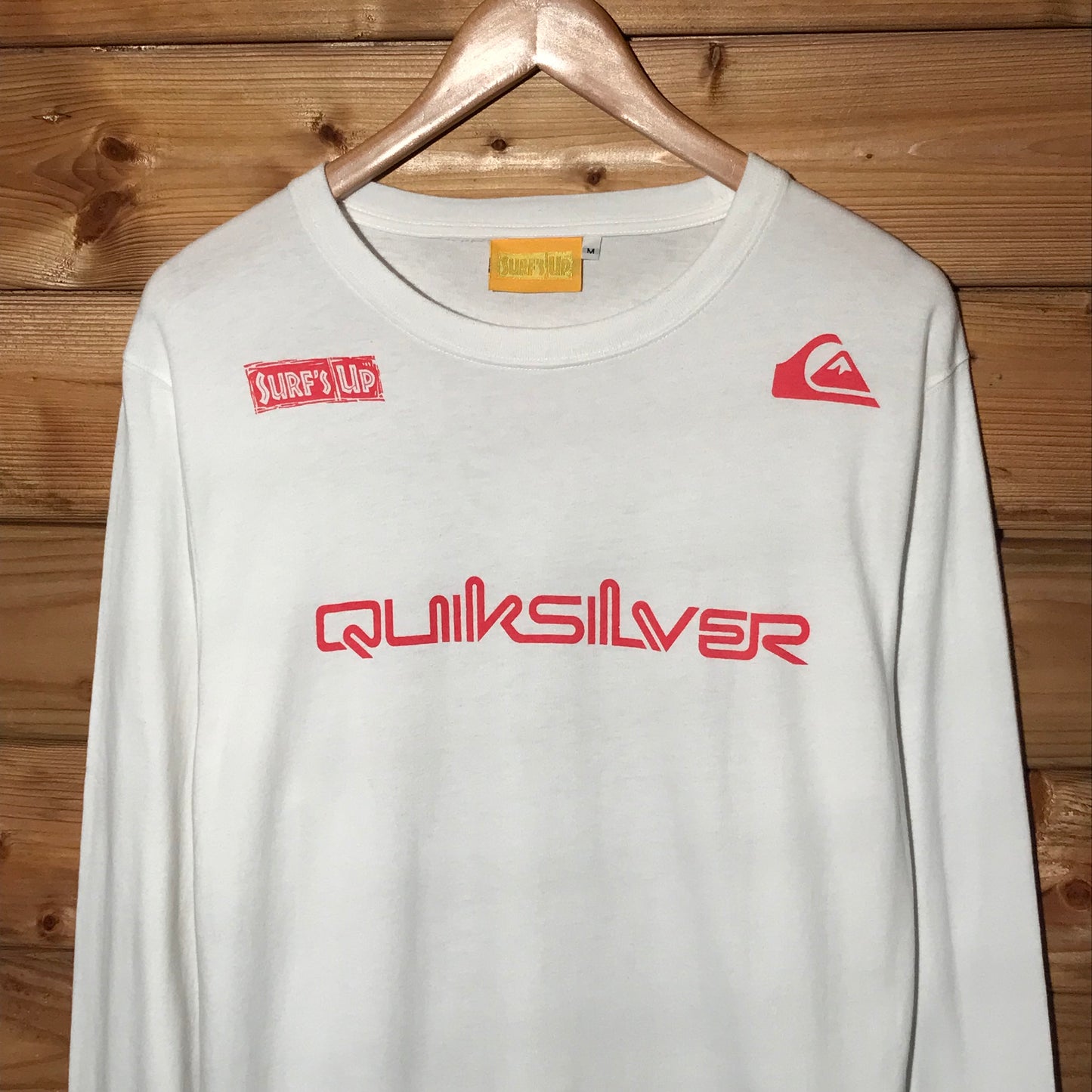 2007 Quiksilver Surf's Up Movie Promo long sleeve t shirt