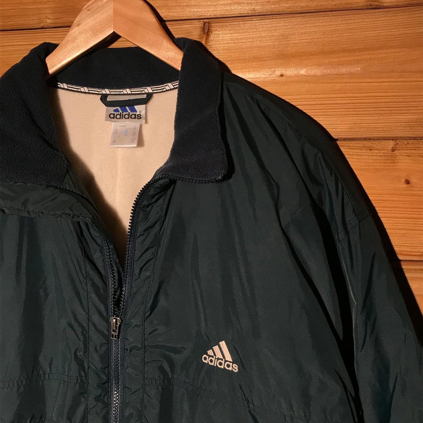 1999 Adidas Essentials Fleece Lined down jacket